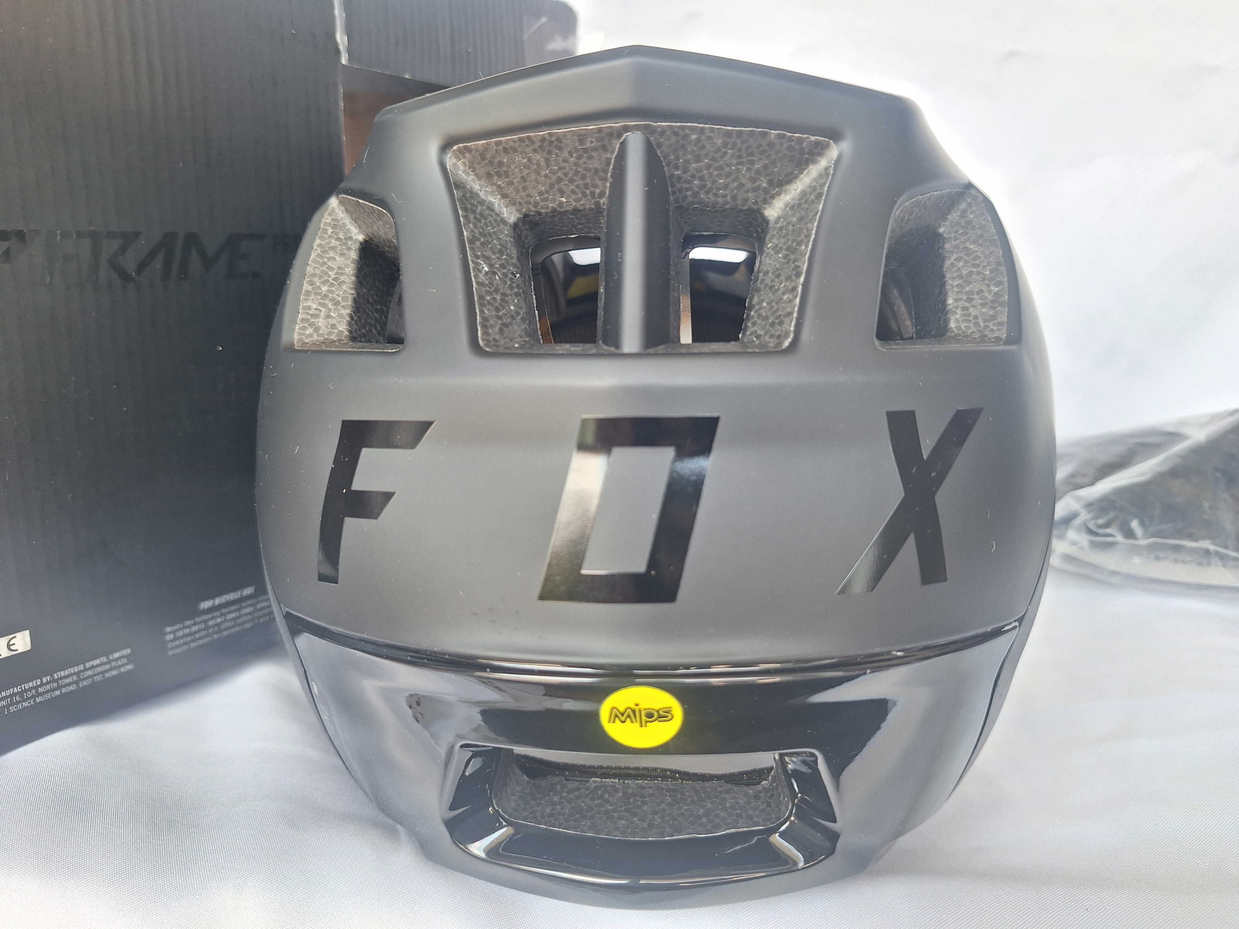 Kask rowerowy Fox DropFrame Pro Mips Matte Black M 54-56cm