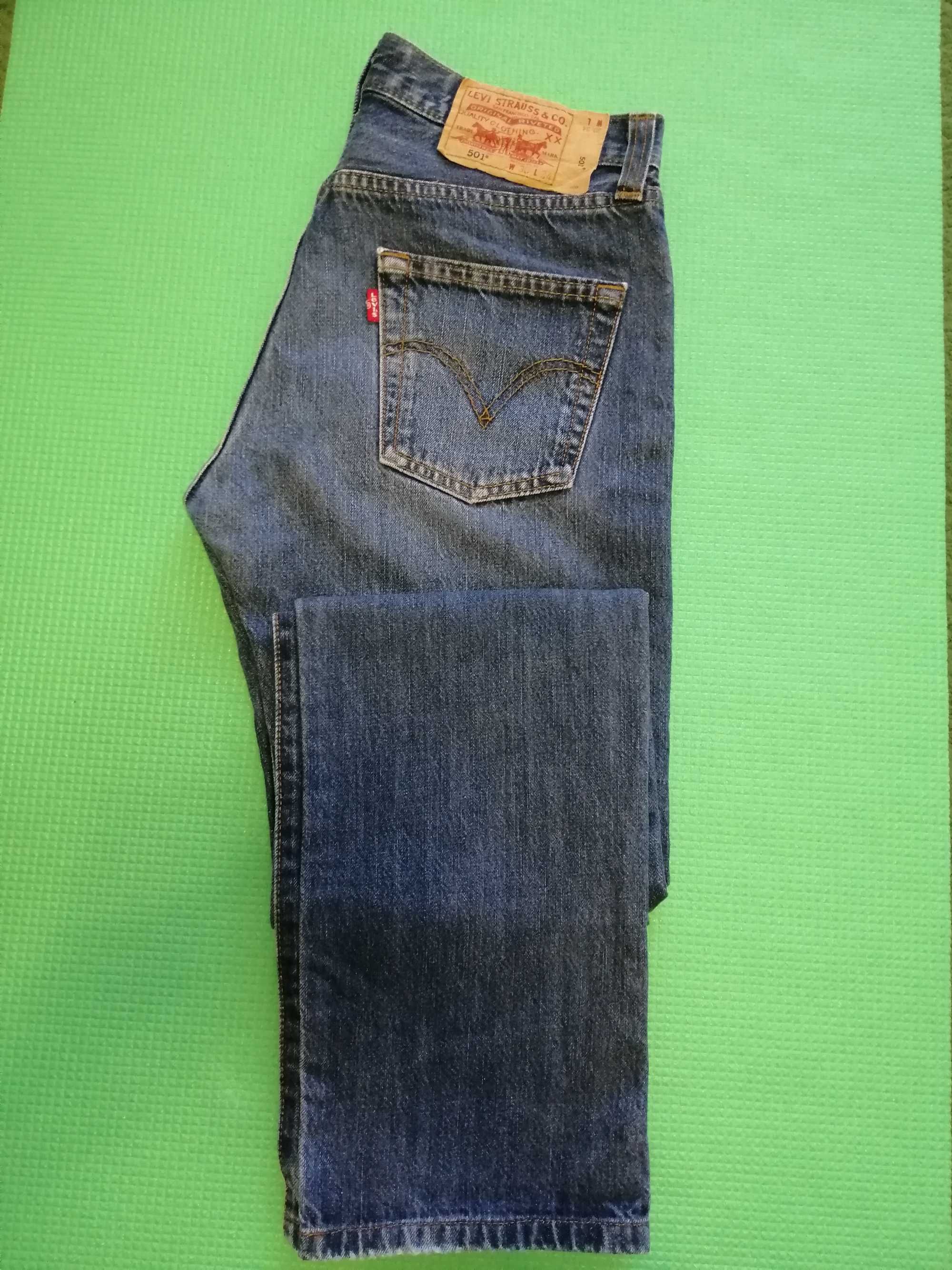 Фірмові Джинси Levi's 501 (Оригінал)