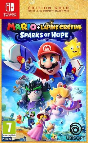 Mario + Rabbids Sparks of Hope Gold Edition Switch Nowa Folia