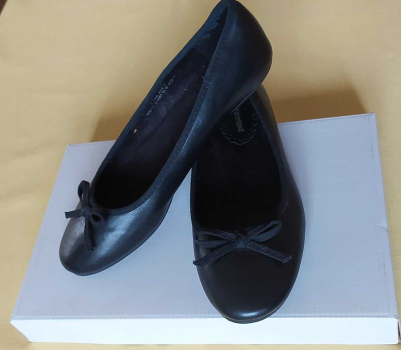 Czarne baleriny dla nastolatki r38