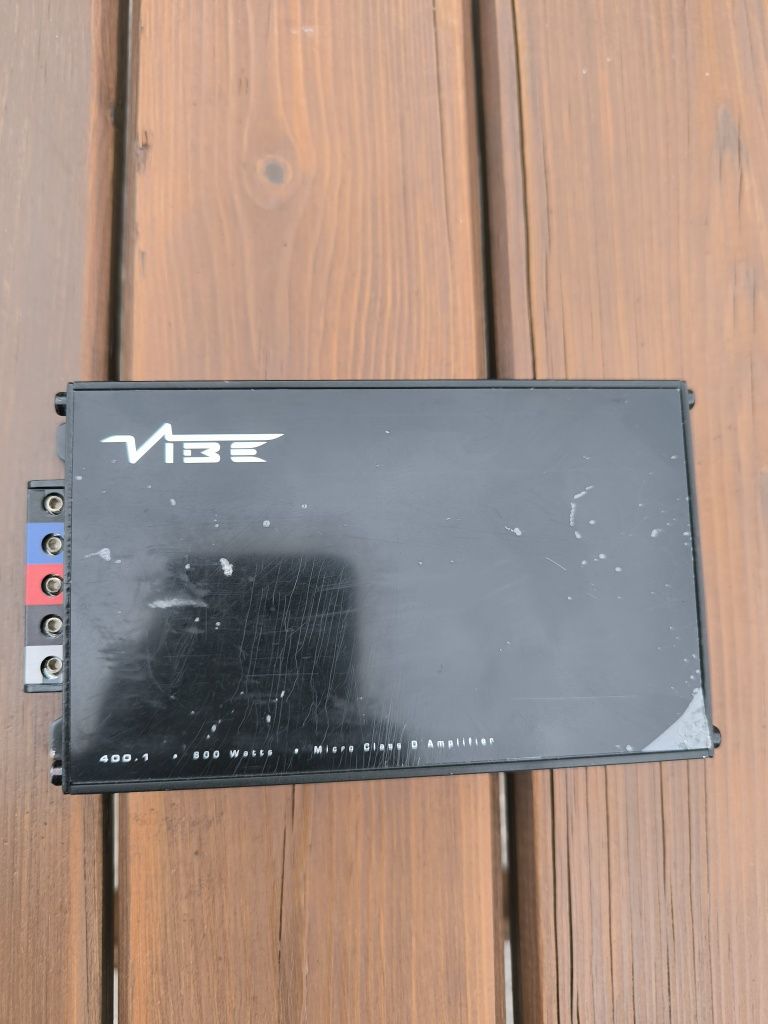 Wzmacniacz Vibe Powerbox 400.1 klasa D micro 400 RMS okazja tanio!!!