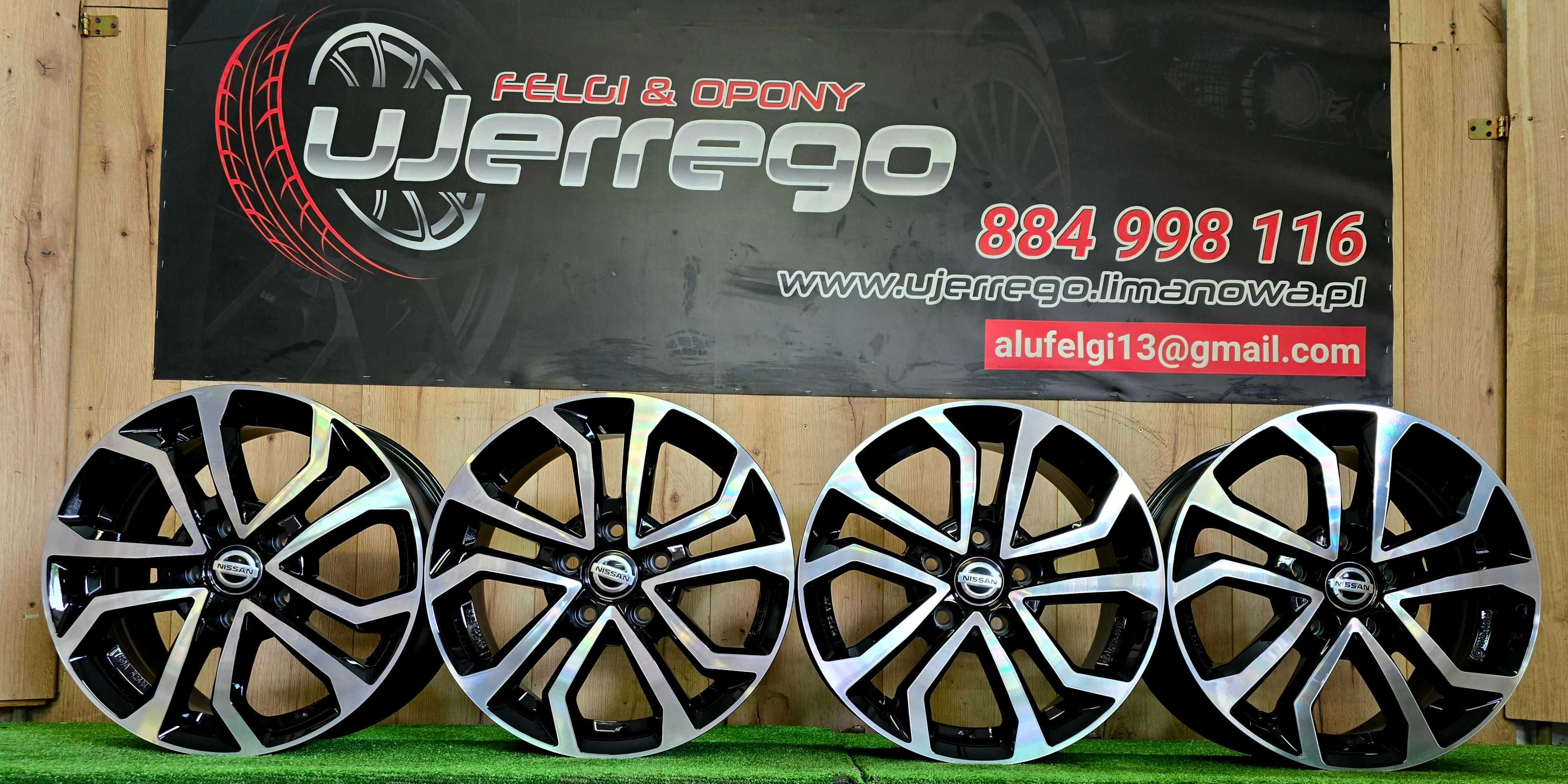 NOWE ALUFELGI NISSAN 16x5x114,3 - Juke,Leaf,Pulsar,Qashqai,X-Trial