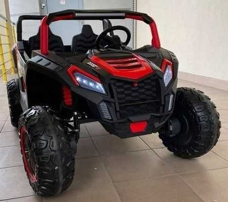 Buggy ATV Strong Racing dla 2 dzieci Pompowane koła do 120kg