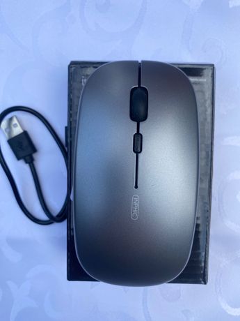 Mysz komputerowa bezprzewodowa Iphonic ciemny szary
