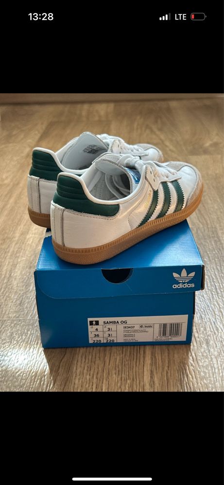 Adidas Sneakersy Samba Zielone