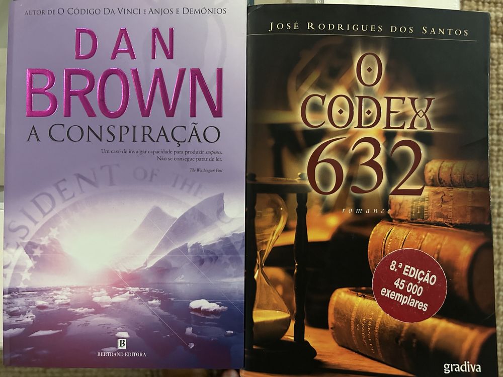 “A conspiracäo” -Dan Brown e “o codex 632” - Jose Rodrigues dos Santow