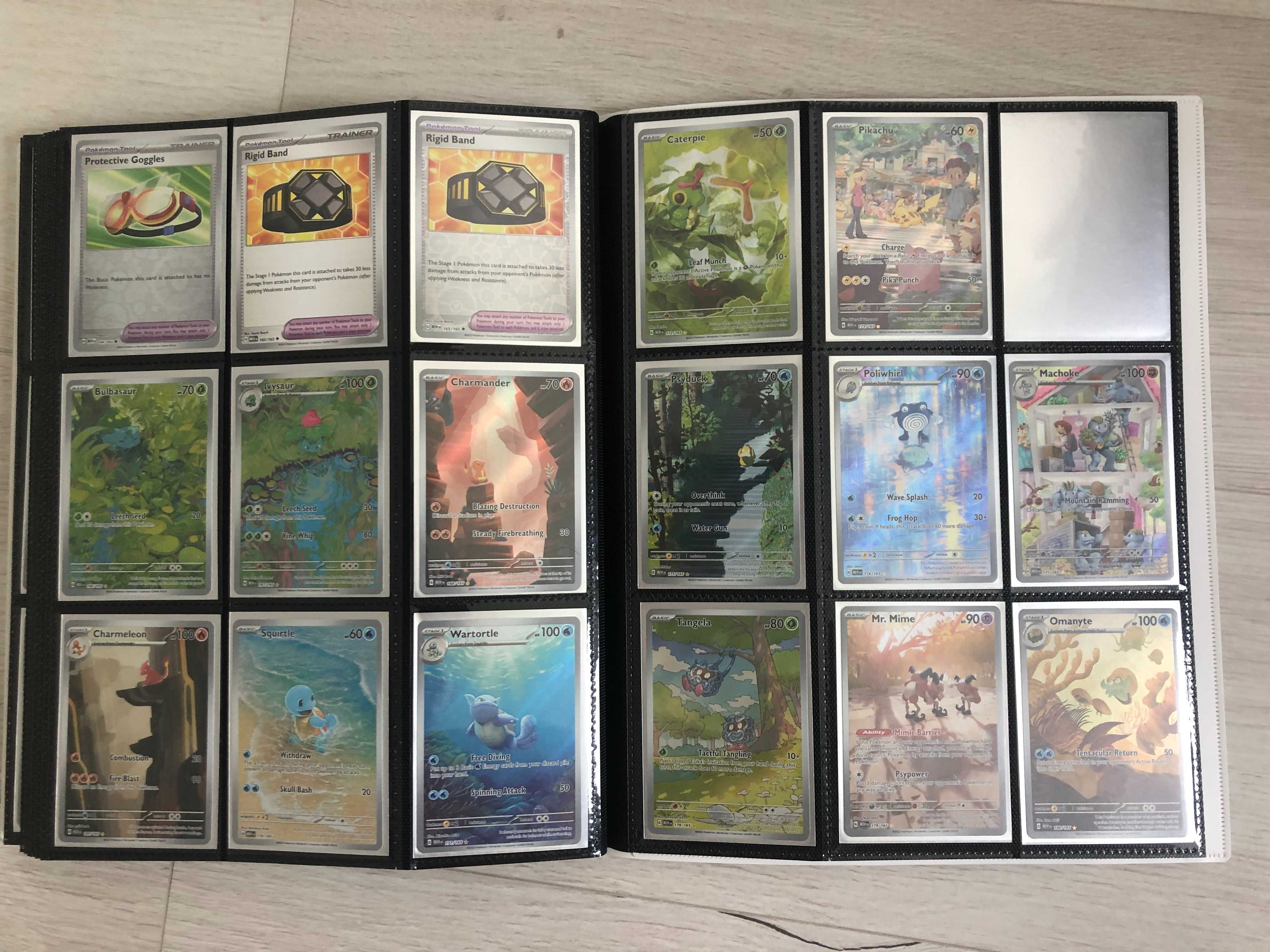 Kompletny Master Set 151 Pokemon 207 kart