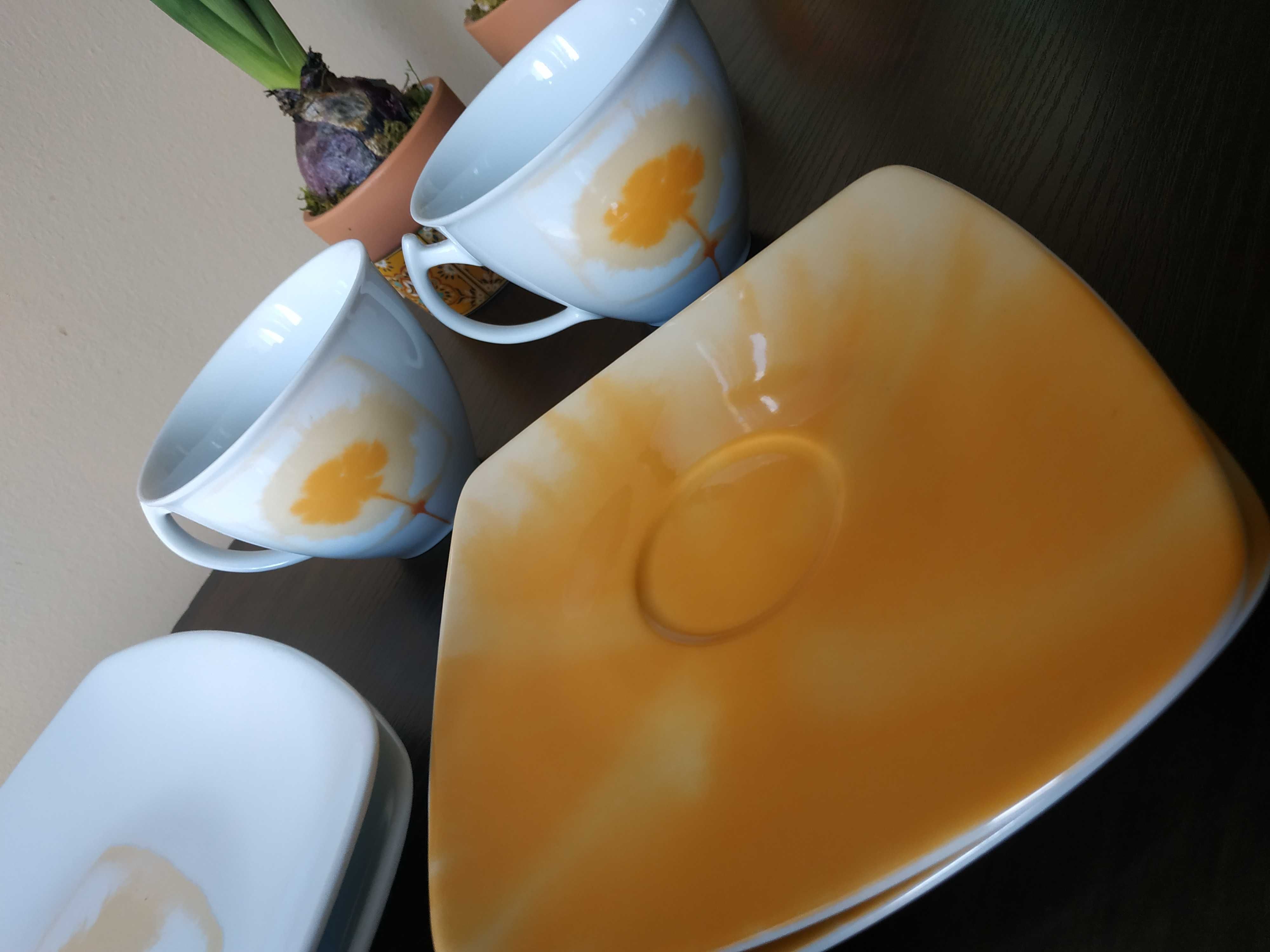 Porcelanowy zestaw śniadaniowy firmy Ćmielów