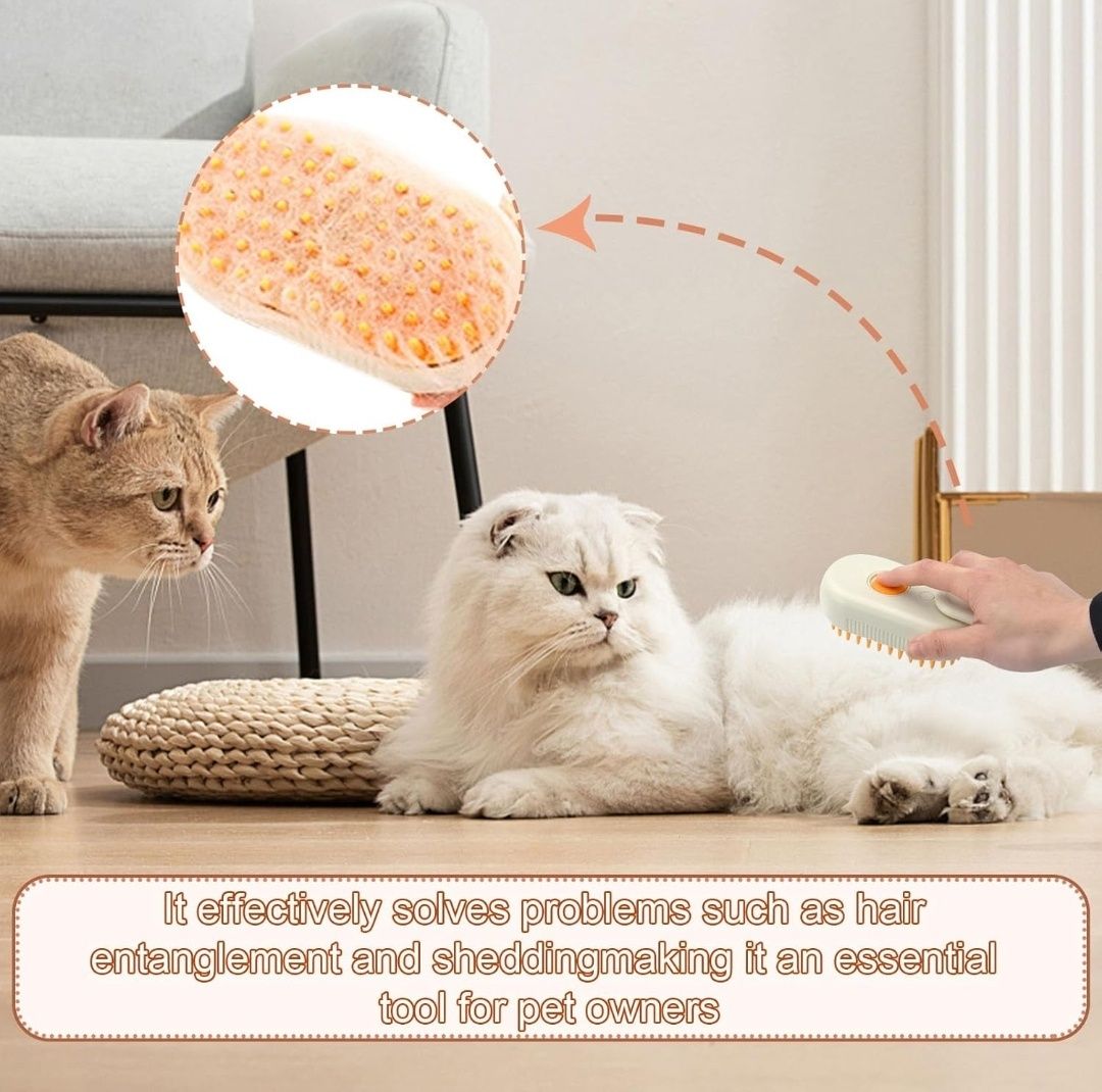 Escova a vapor para cães e gatos(novas) envio grátis e a cobrança