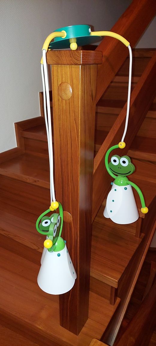 Lampa żabki, żaba do pokoju dla dziecka