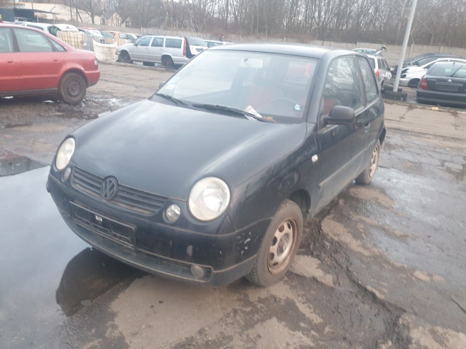 33 VW LUPO 1.0 37kw 50km 2000r kompletny przód maska zderzak lampy