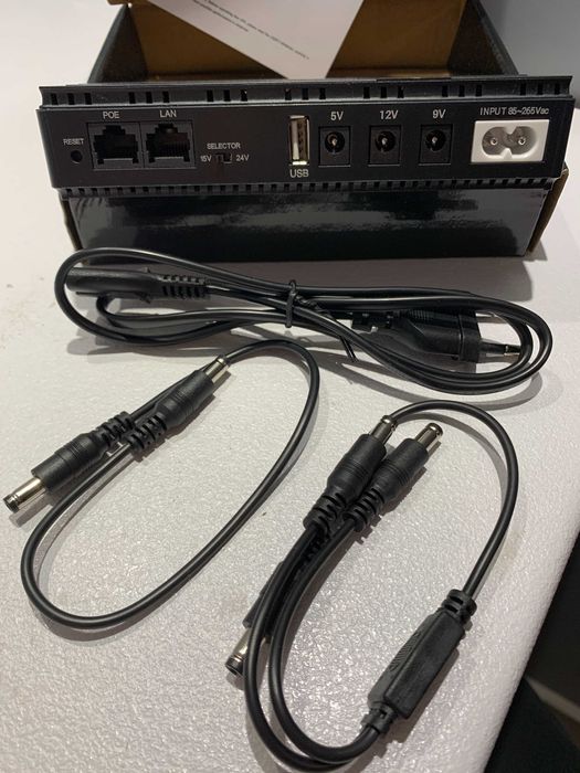 Безпребійник для роутера / ДБЖ / UPS DC1018P, 10400 mAh, 18W, 5/9/12 v