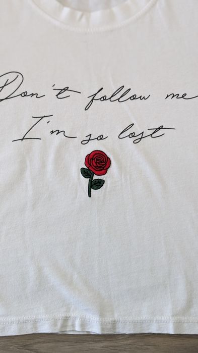 Футболка топ. Біла