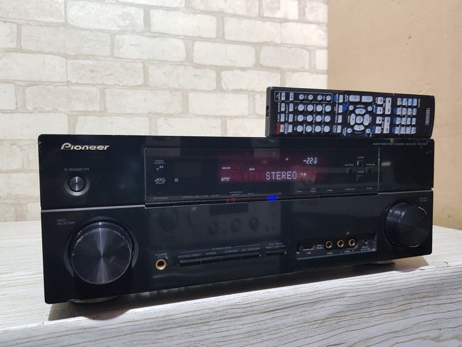 Пульт!7.1 AV-ресивер Pioneer VSX-920 7×140Вт HDMI ,USB +1