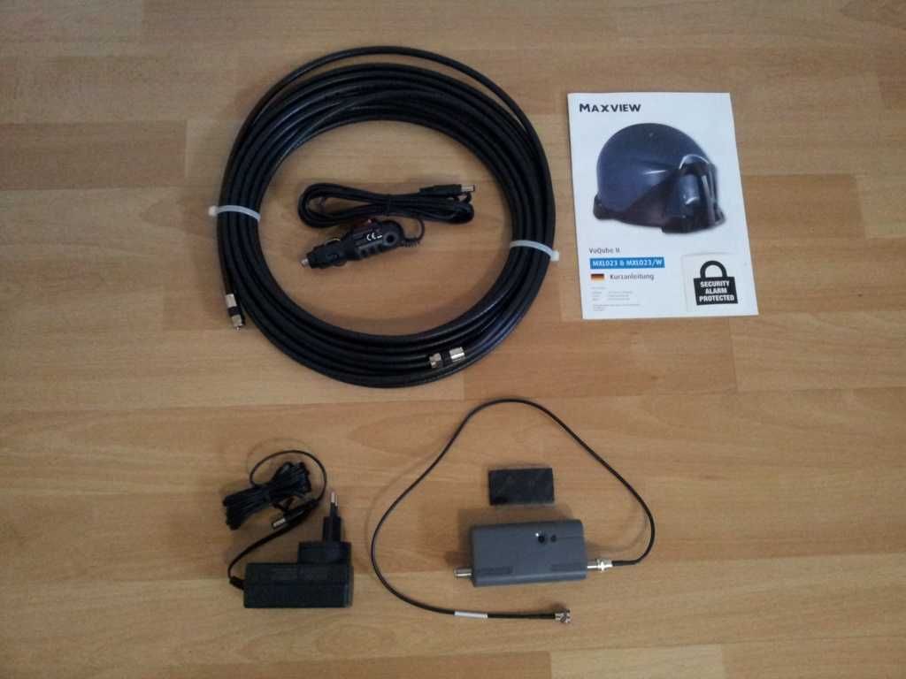 Maxview VuQube Auto II automatyczna antena TV SAT kamper
