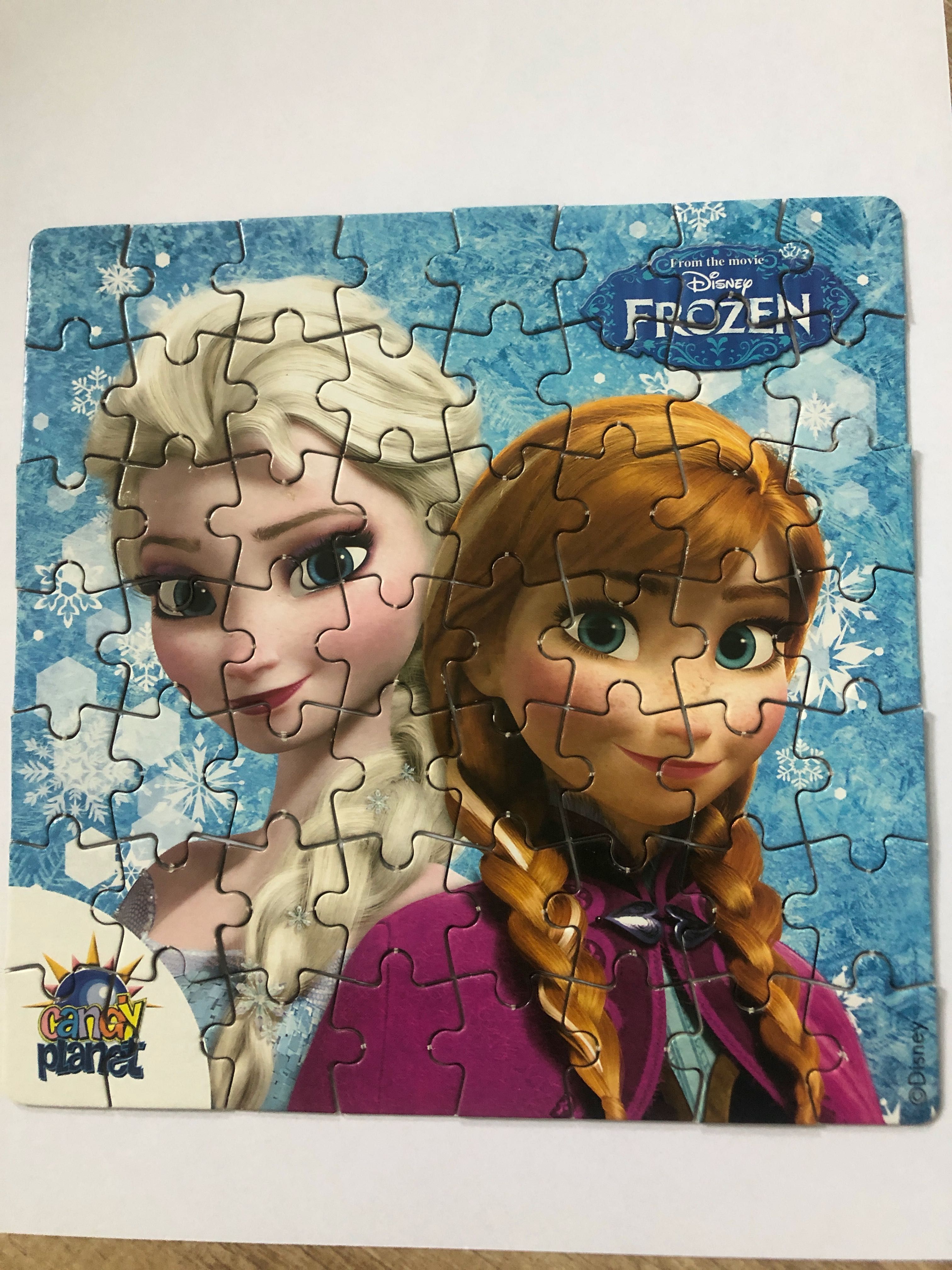 Puzzle, Kraina Lodu, 56 elementów