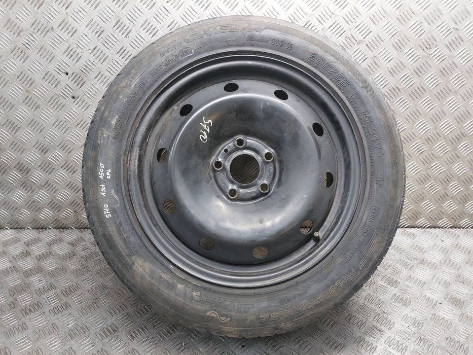 KOŁO FELGA OPONA 5x108 6,5Jx16 ET50 FI60,1 205/55R16 RENAULT LAGUNA II