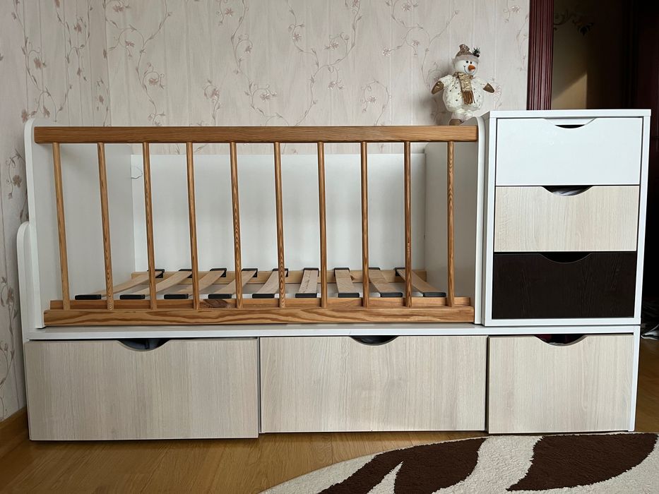 Ліжко трансформер дитяче