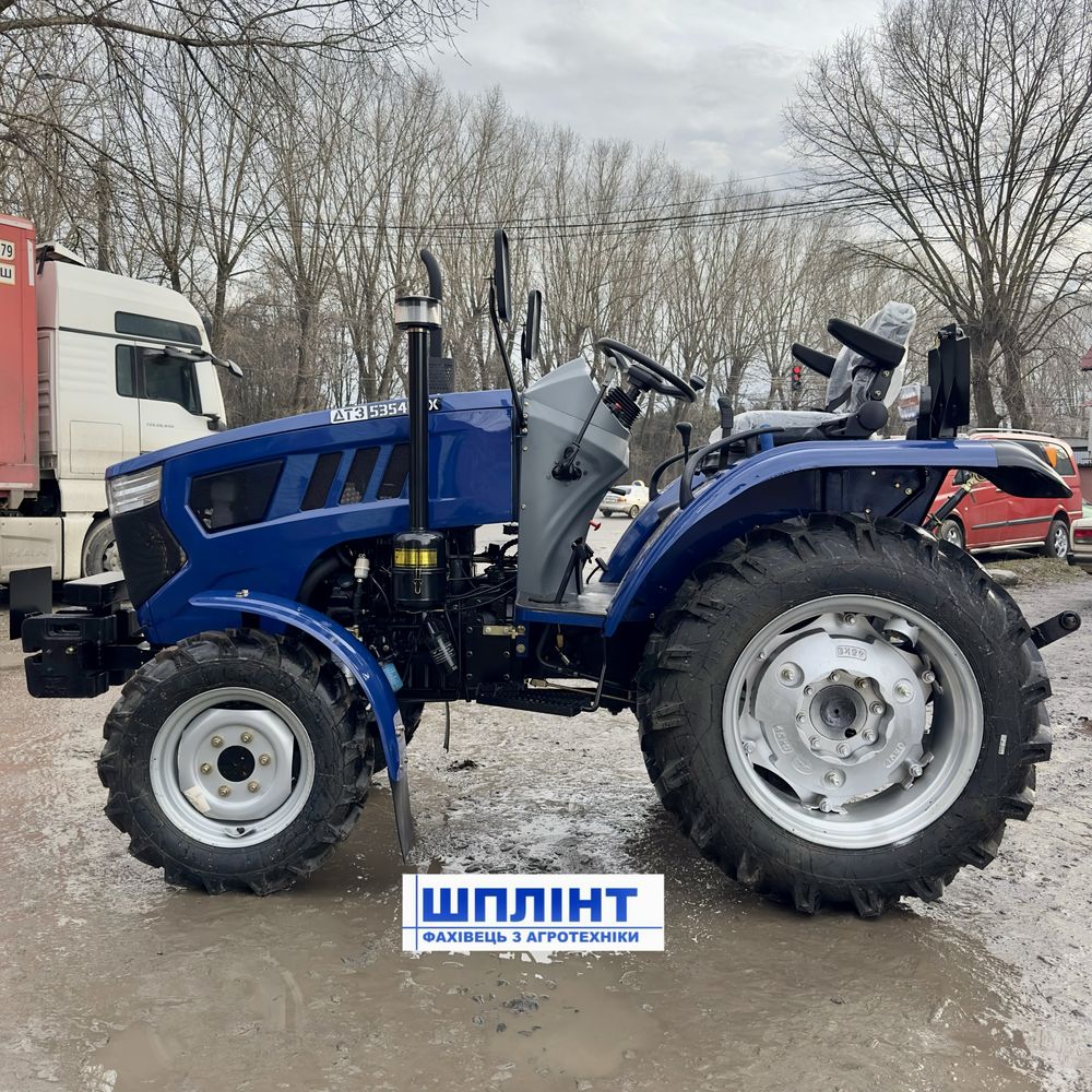 мінітрактор ДТЗ 5354HPX new оновлений двохдискове та 540/1000 об/хв