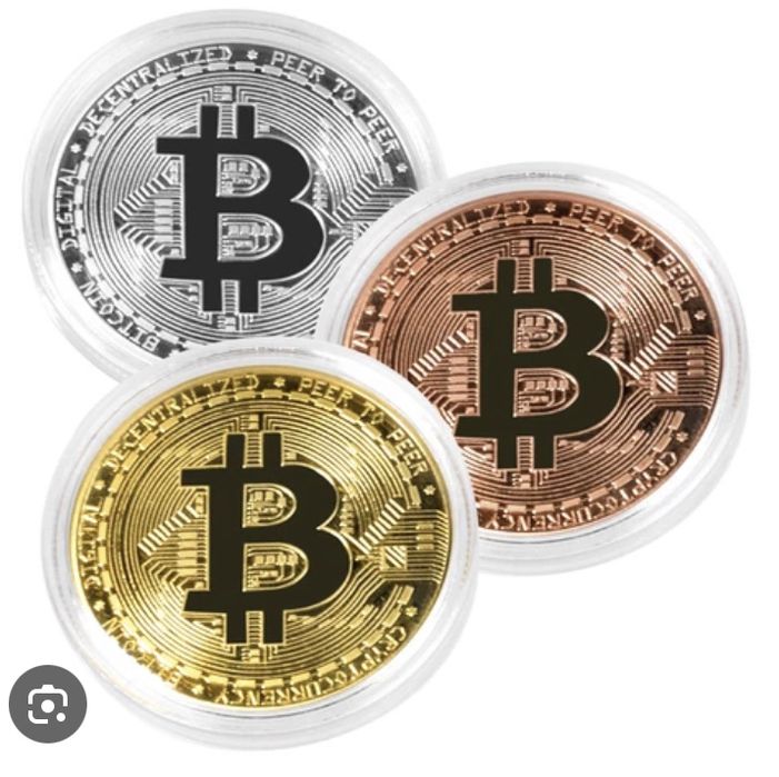 Монети Біткоїн Биткоин BITCOIN в наявності більше 500шт NEW в капсулах