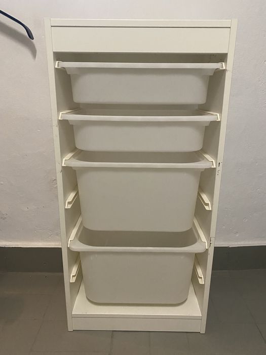 Ikea trofast bialy regał