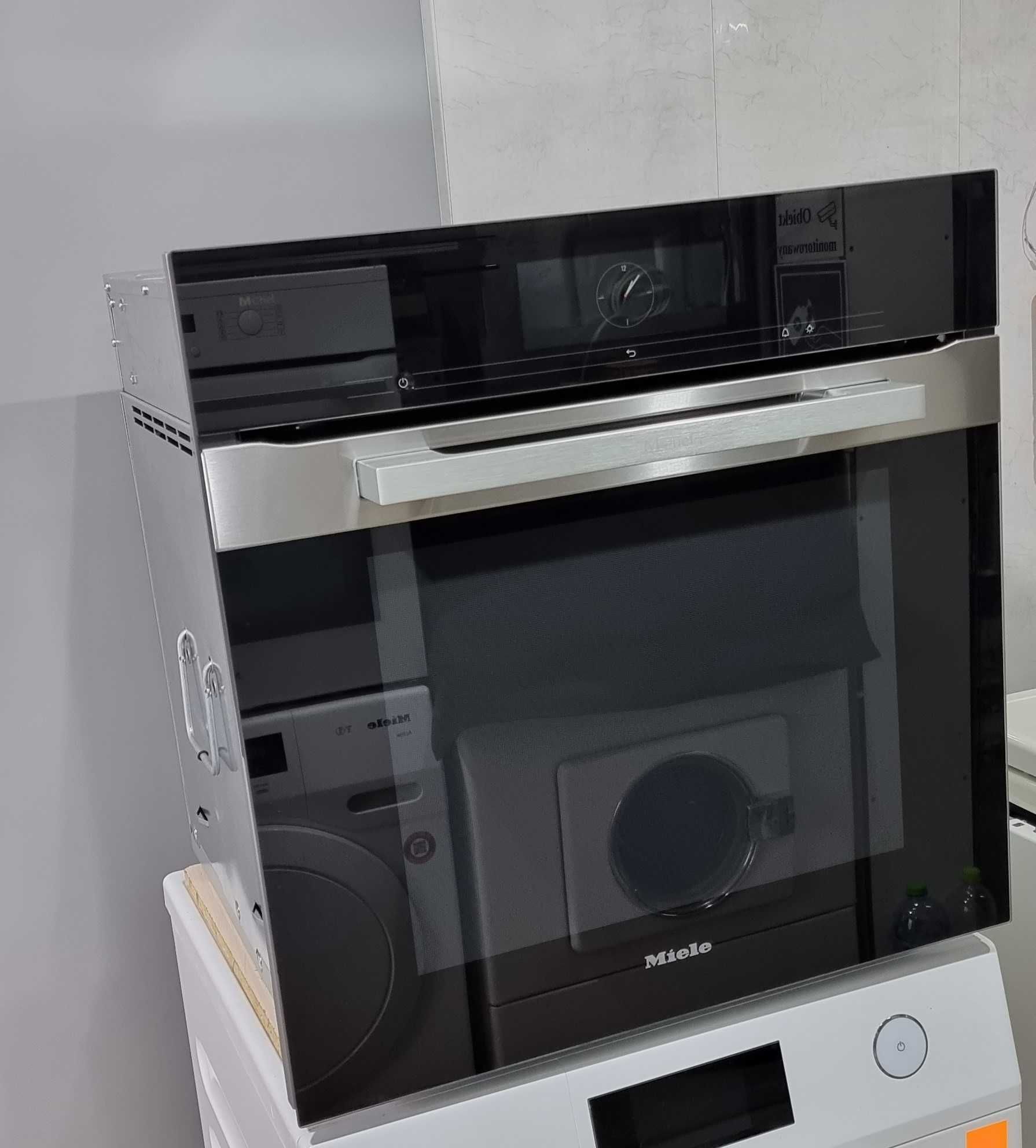 Zestaw Piekarnik Miele Dialog DO 7860  M Chef + ekspres Miele CVA 7845