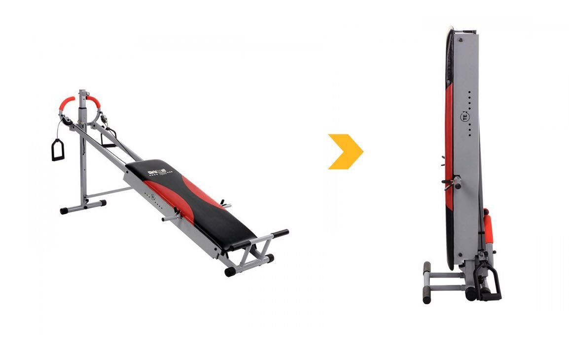 Ławka do ćwiczeń skośna Christopeit  TE 1 Total Exerciser trenażer