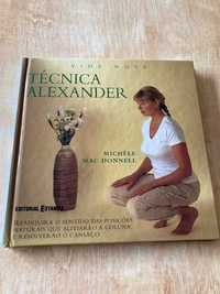 Livros sobre Técnica Alexander, Pilates, Yoga - preços vários