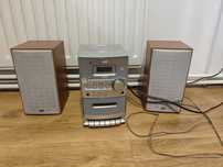 Wieża stereo JVC UX-H100 z głośnikami – zestaw audio