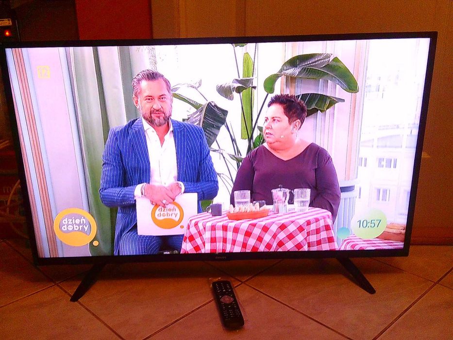 Philips 42 cale, led, full HD, DVB-T2 H.265, HDMI, USB, nowy pilot.