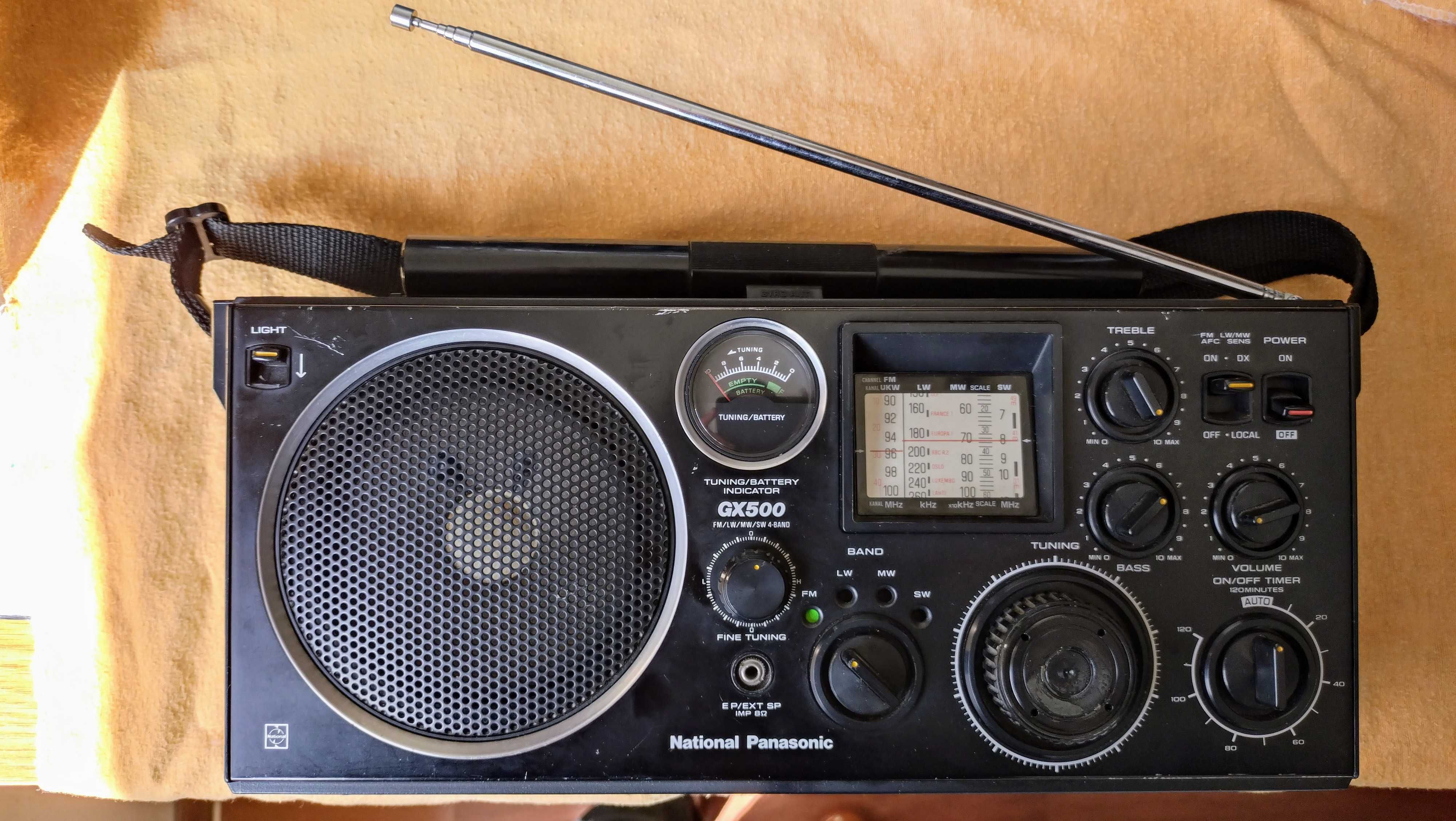 Super Radio Vintage Rarissimo National/Panasonic RF-1130LB GX500