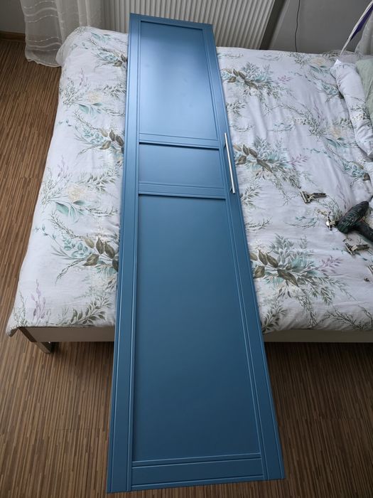 Ikea flisberget fronty niebieskie 50x229 cena za 2 sztuki z uchwytami