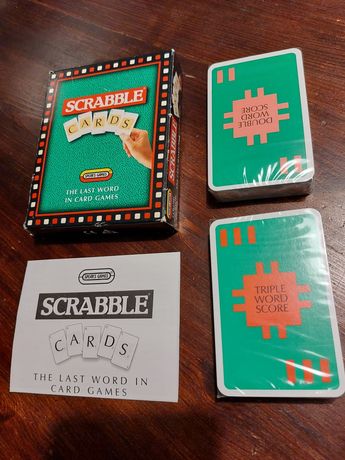 Scrabble  karty nowe