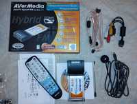 Тв тюнер плата видеозахвата Avermedia CardBus Hybrid FM PCMCIA