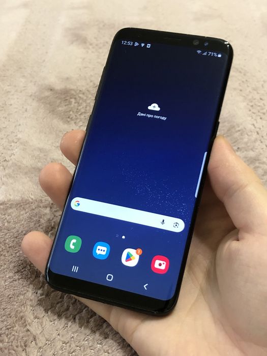 Флагман Телефон Samsung Galaxy S8 4/64Gb NFC Телефон Легенда