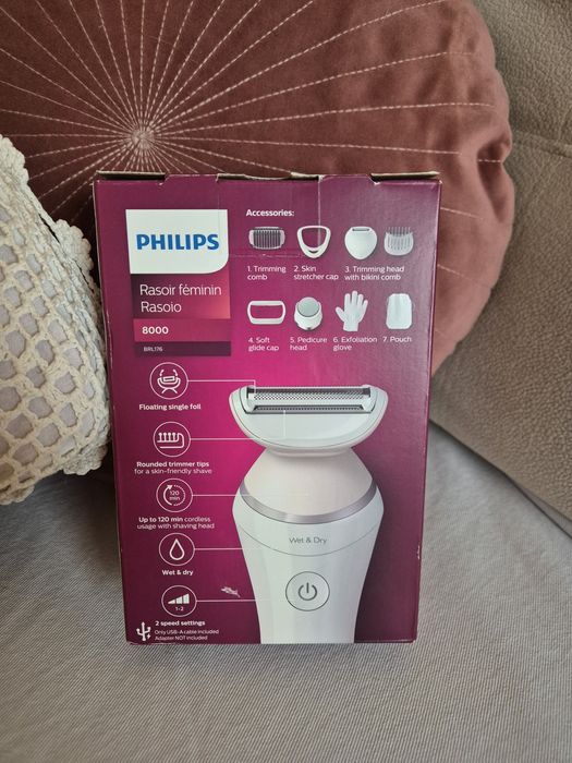 Lady Shaver Philips Depilator Golarka Philips Nowa