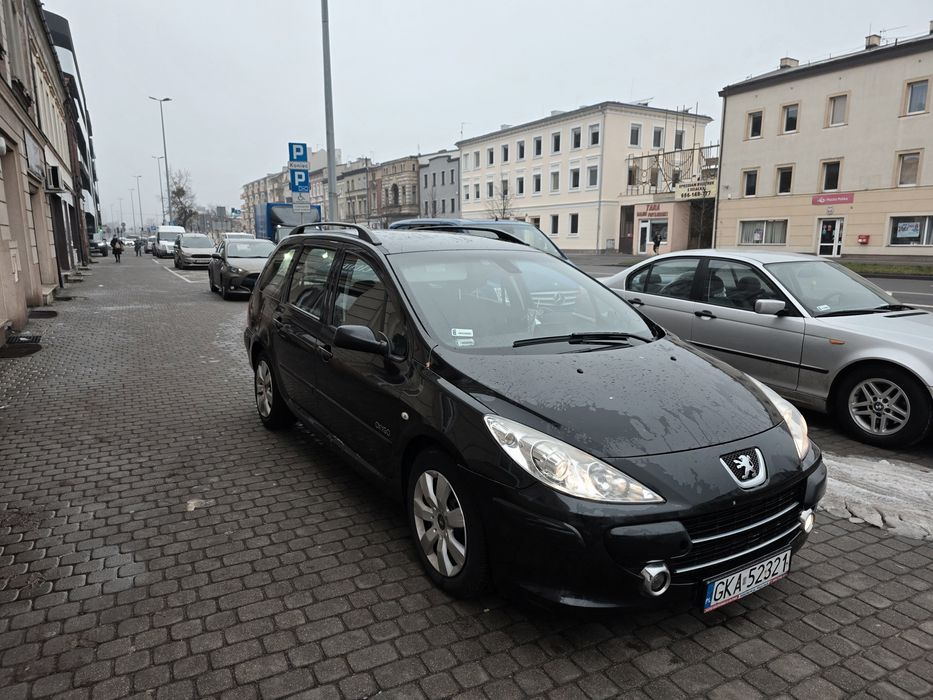 Peugeot 307 Sw 1.6 Hdi 2008r Duża Navi Zadbana