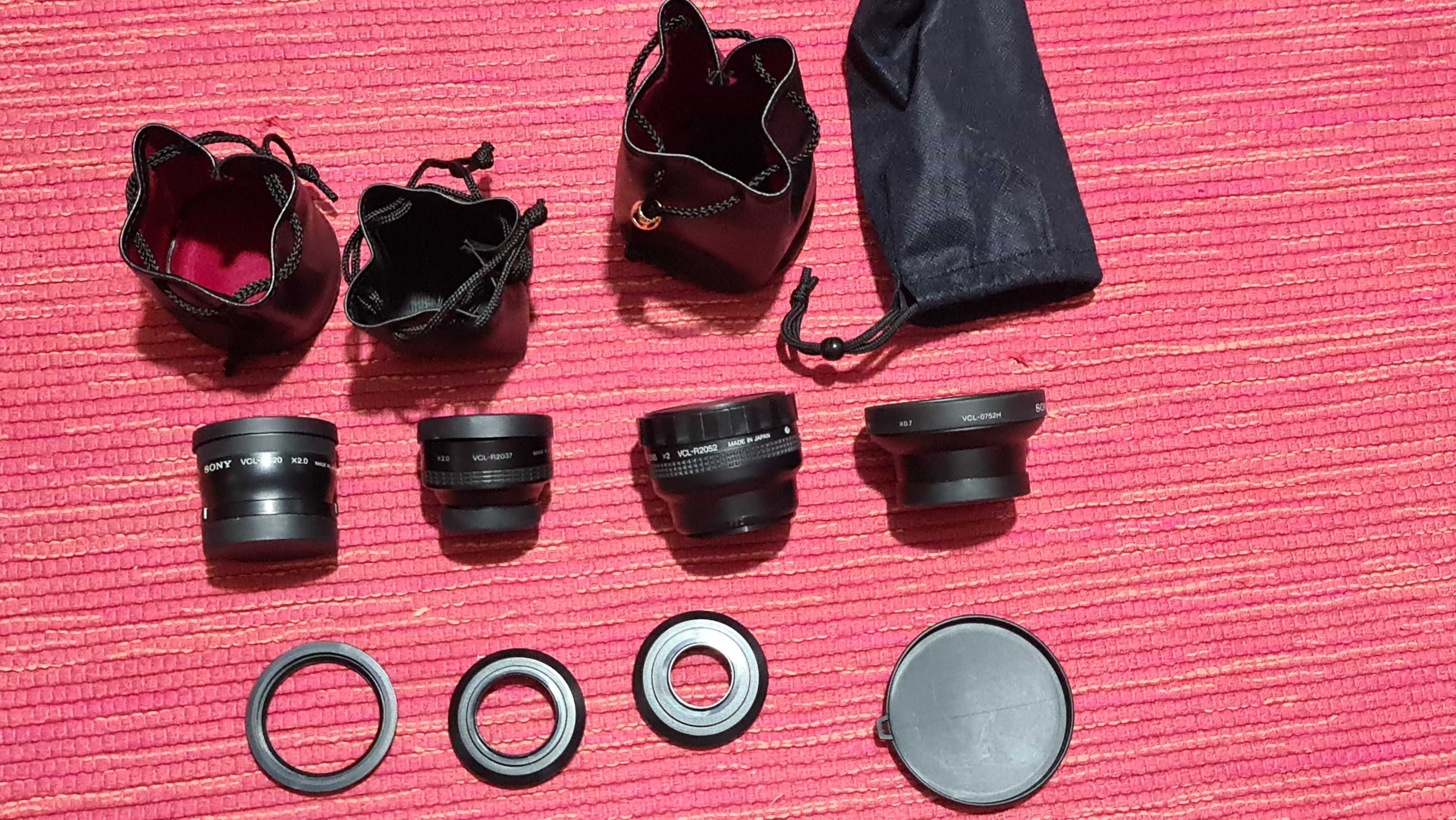 Conjunto de 4 Lentes SONY