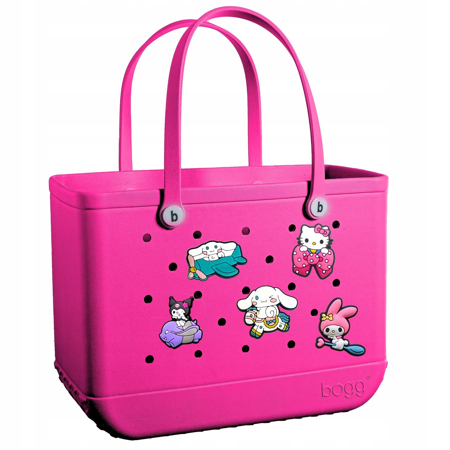 Przypinki do Crocs HELLO KITTY do butów telefonu torby zestaw 11 szt