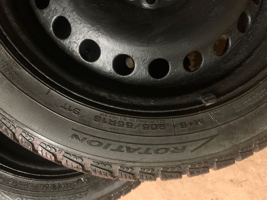 Felgi stalowe 16 + opony zimowe