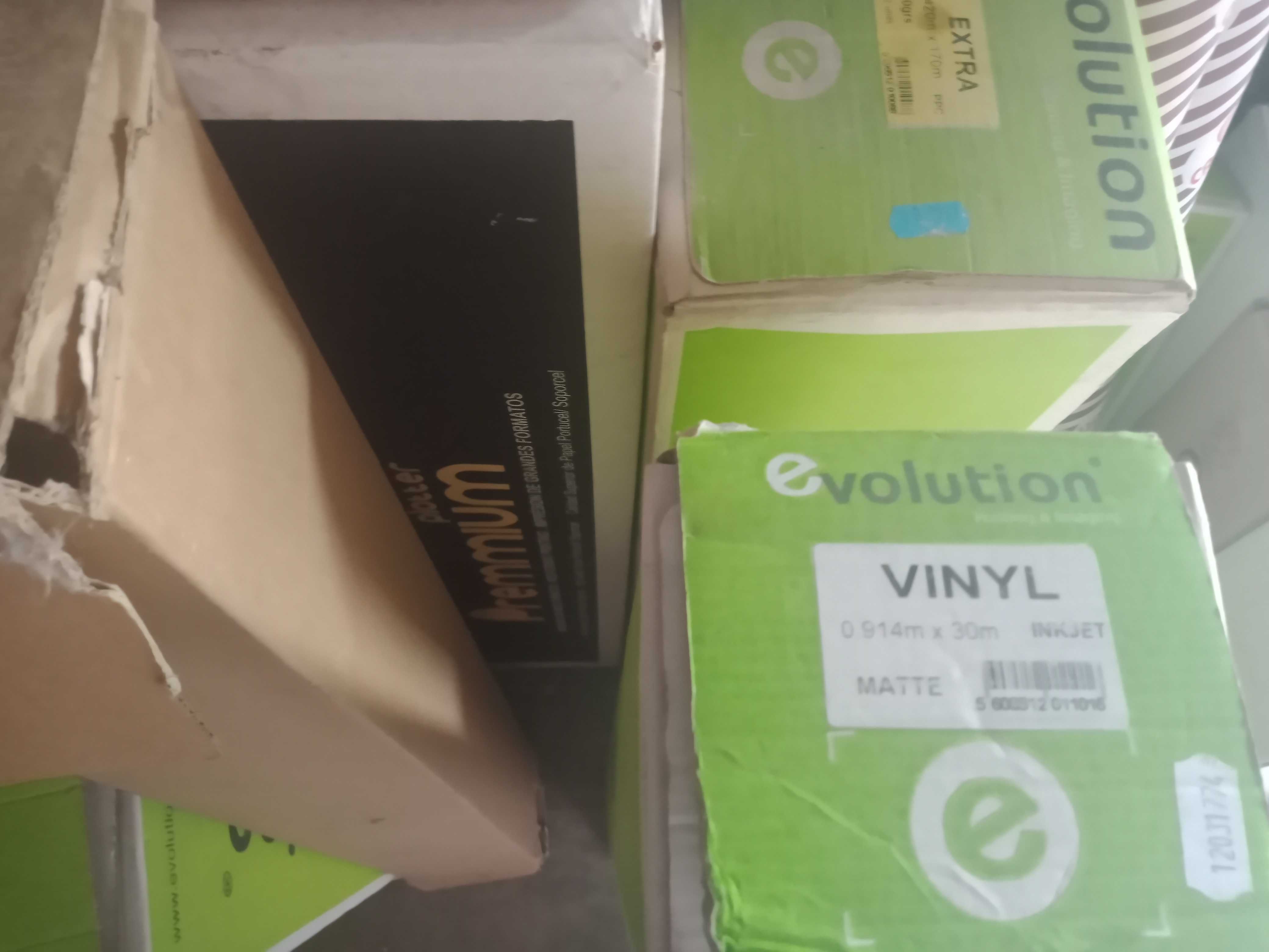 12 rolos de papel grandes formatos