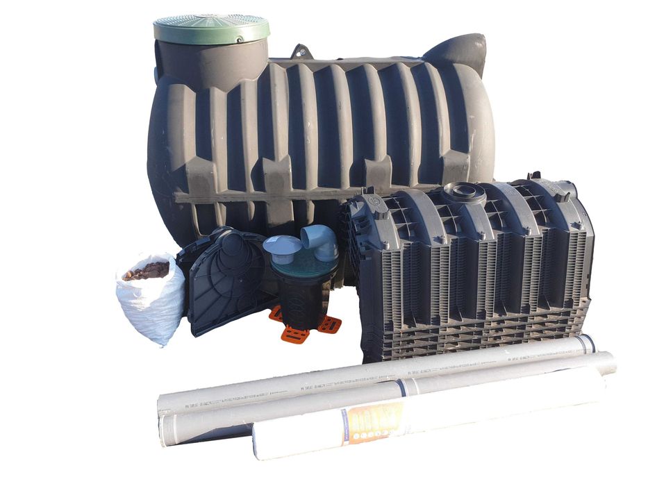 Oczyszczalnia ekologiczna Tunelowa Tunel 2000l 6 tuneli