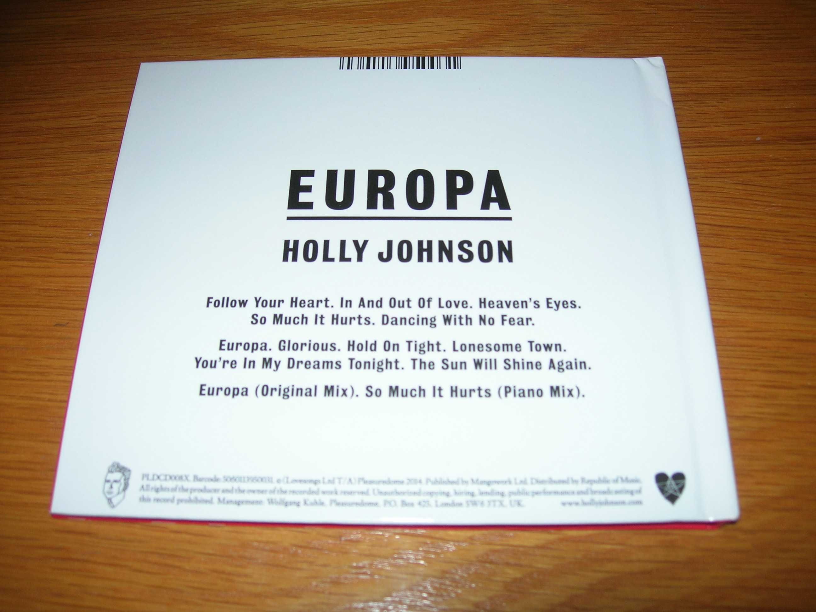 Holly Johnson - Europa (Deluxe) + Soulstream (Expanded 2CD Ed.)