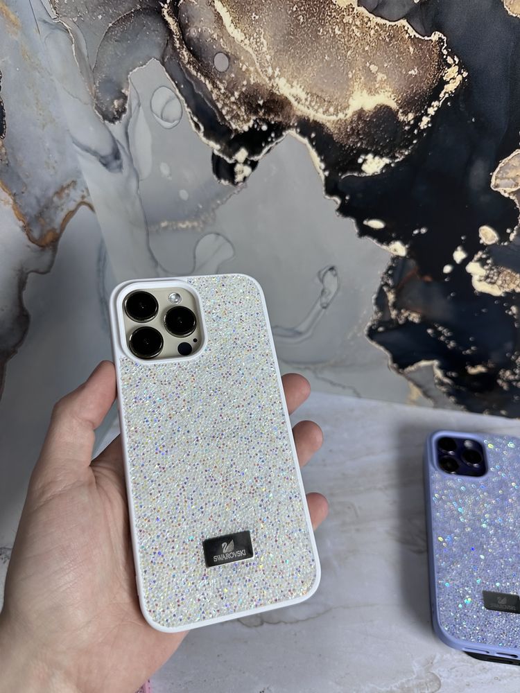 Сваровськи Чохол з камінцями для iPhone 11 - 15 pro max Сваровски