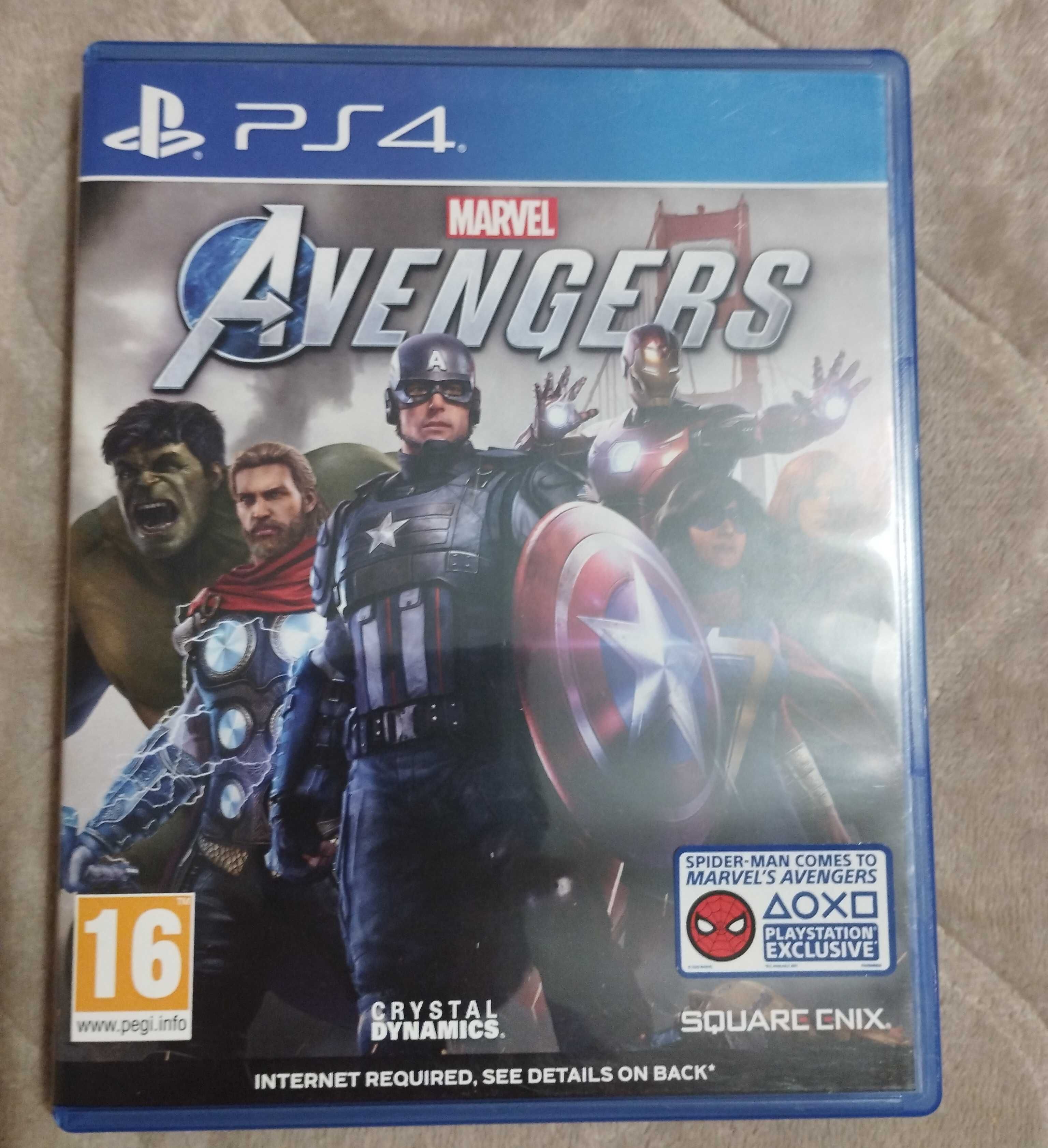 PS4 gra Avengers Marvel