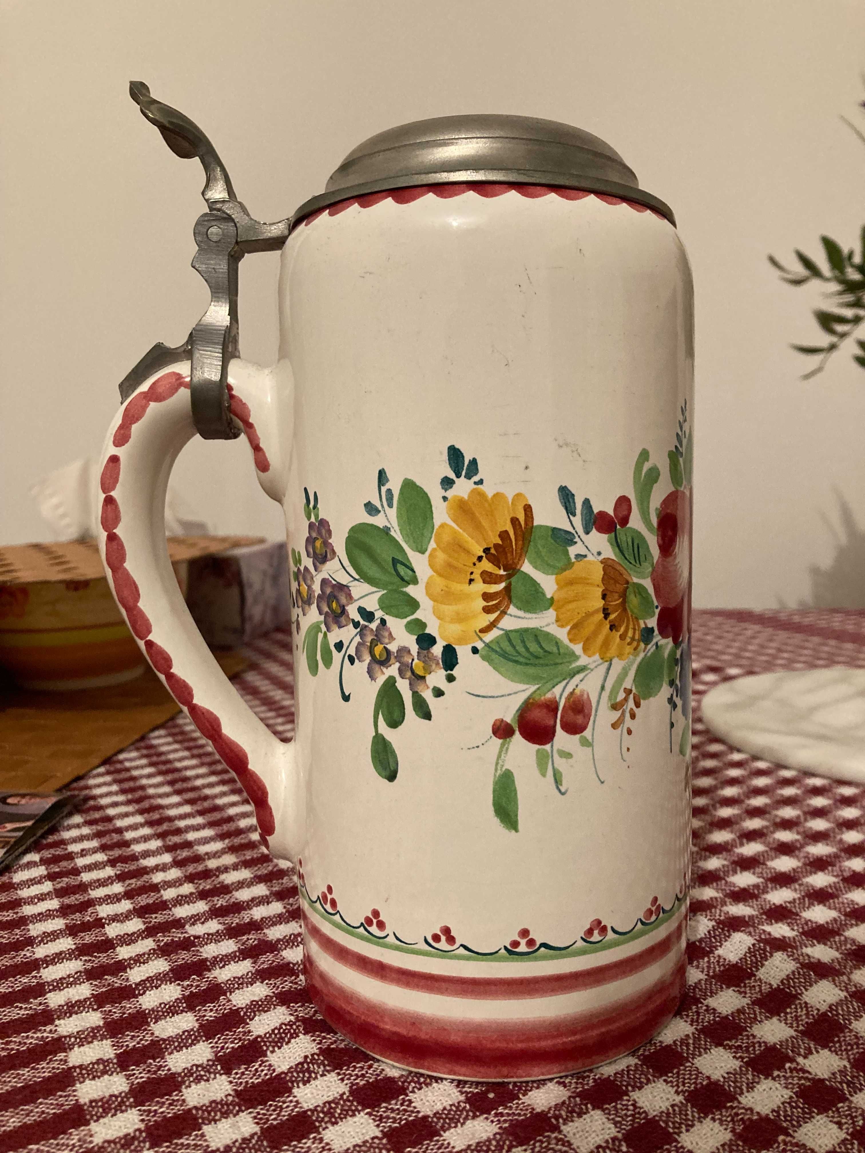 Кружка пивная 1,0л Маас Кружка для пива фарфоровая Келих Кухель Днепр