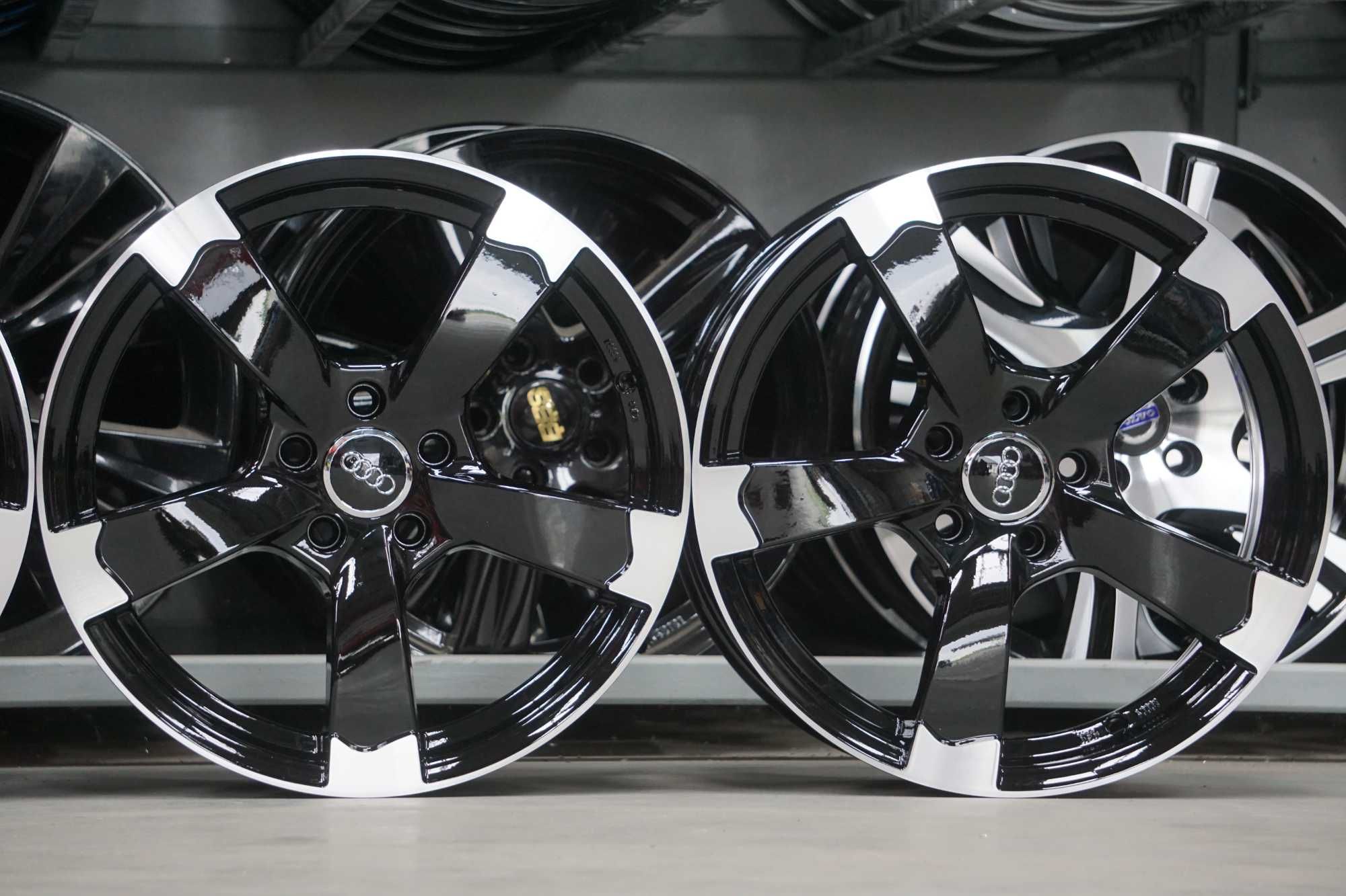Alufelgi DBV Germany 5x112 8Jx18 et40 cb66,6 czarne i cnc