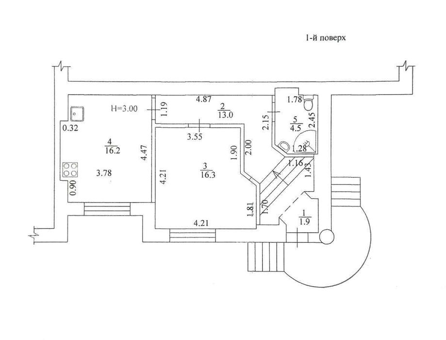 1к 52м2, Центр, Лопатинский, площадь Павловская, сквер Стрелка, 130368