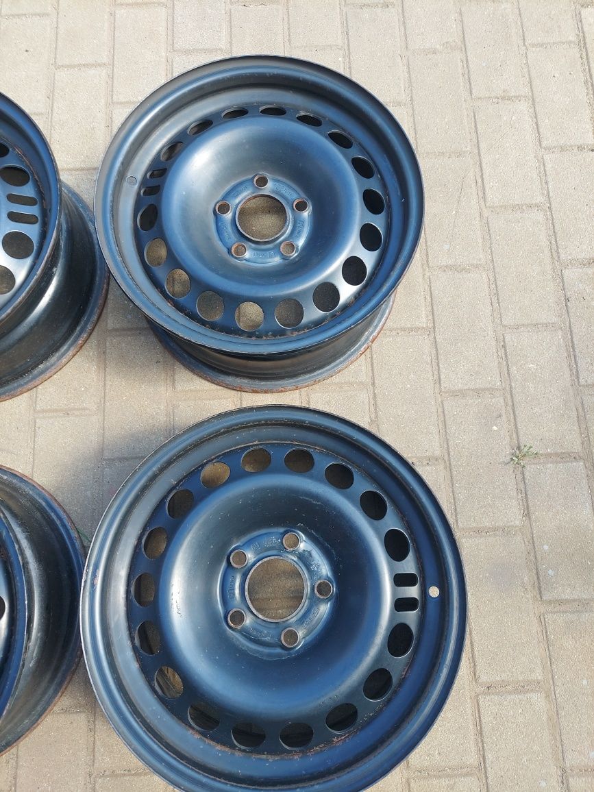 Felgi stalowe 5x110 Opel 6.5 X 15 ET 35 otwór: 65.1 komplet!