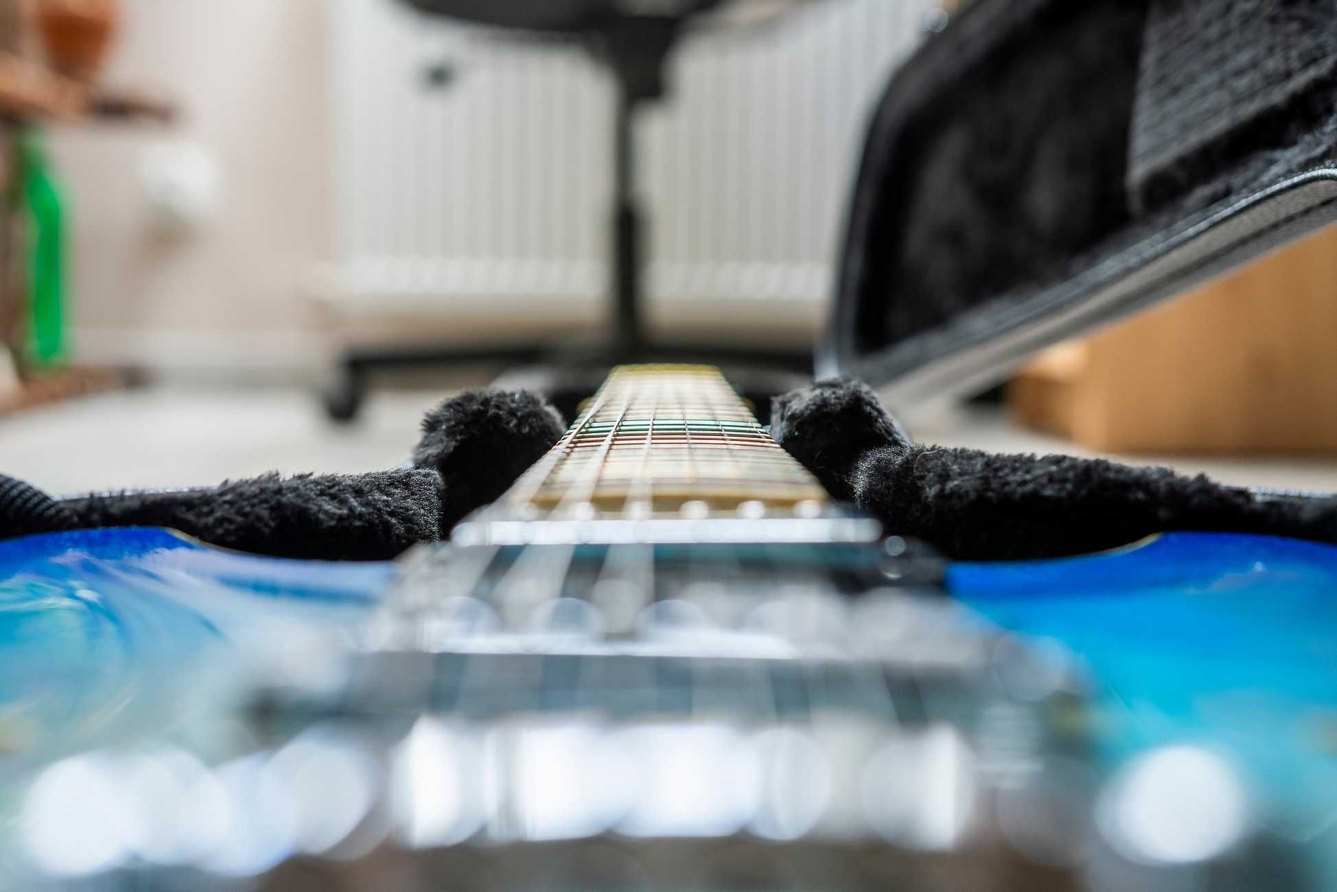 Gitara Ibanez Artcore AS73FM Azure Blue Gradient + futerał Gator